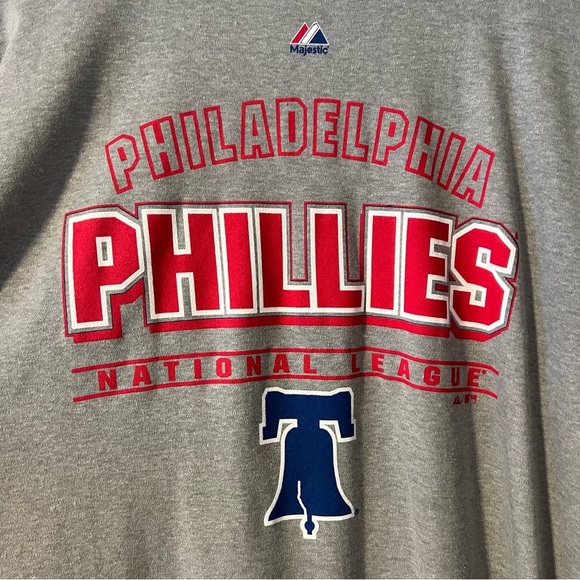 Philadelphia Phillies Long Sleeve Shirt NWT Big & Tall 1X - Picture 4 of 4